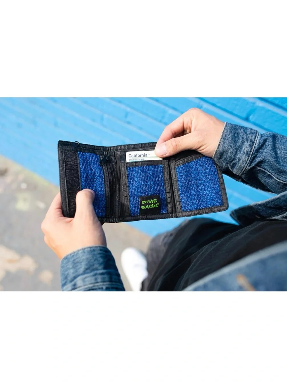 Dime Bags Tri-Fold Wallet - GLASS